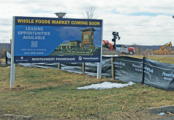Construction Begins on Montgomery Promenade Shopping Center on Route 206