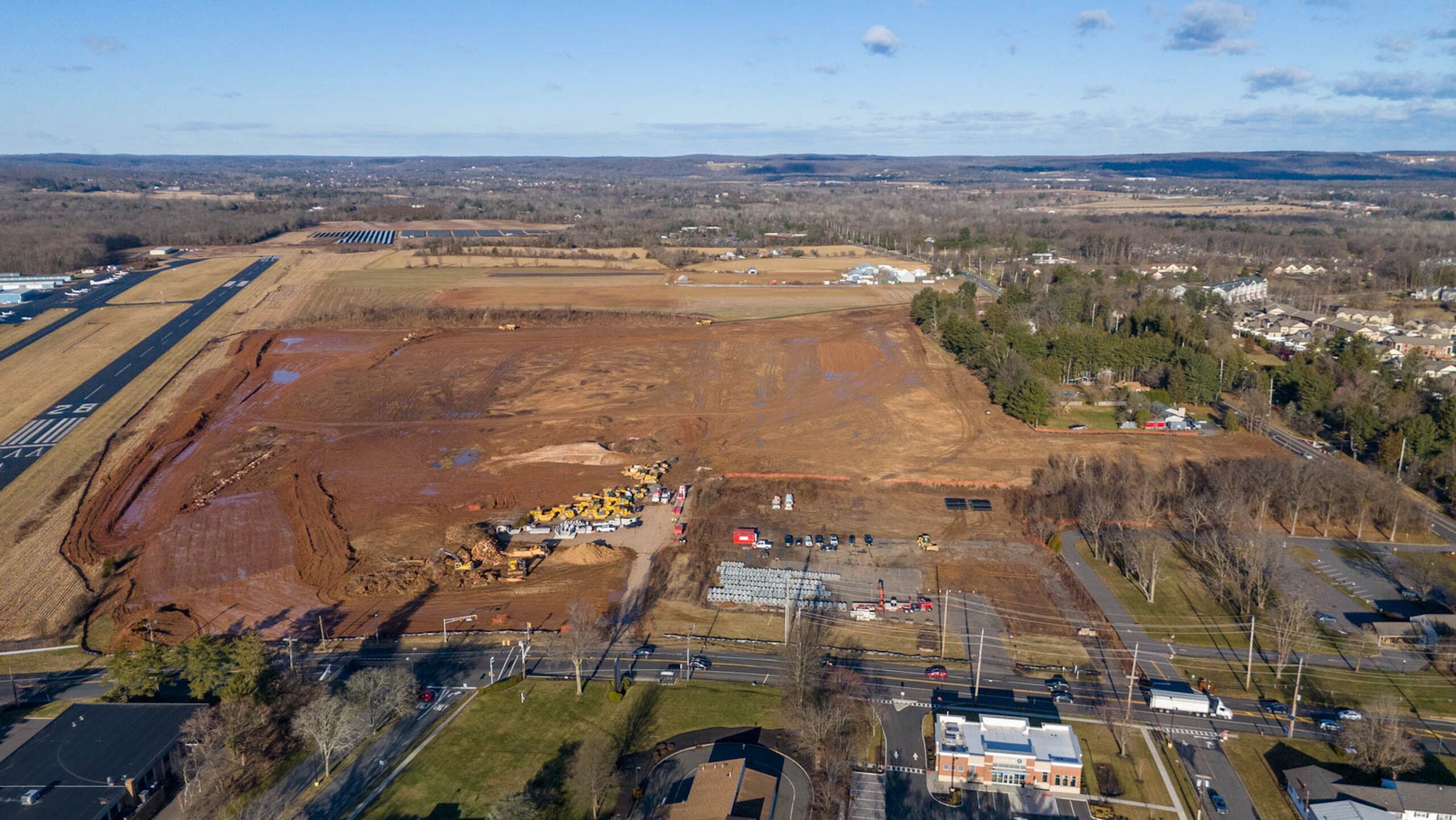 Construction underway at Montgomery Promenade